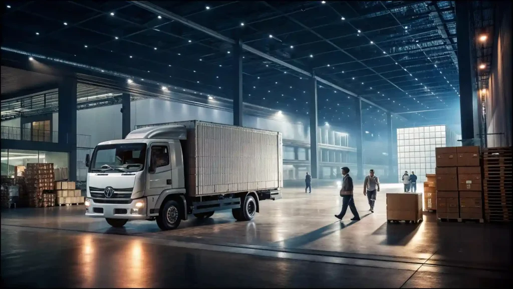 지식산업센터 제조형의 특징 중 드라이브인 시스템과 도어투도어